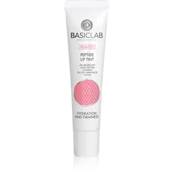 BasicLab Dermocosmetics Beauties balzam za sijoče ustnice s peptidi odtenek 220 Rosy 15 ml
