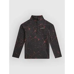 ONeill FwcCruz Printed Kids Half-Zip Fleece Sweate black basalt