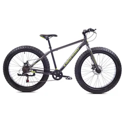 Capriolo Fat Boy Muški bicikl, 17/26, Sivi