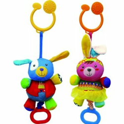 Biba Toys Happy Jittering Puppy/Bunny