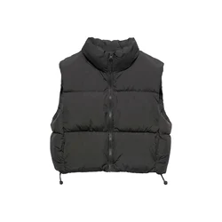 Pull&Bear Brezrokavnik črna