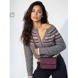 Sinsay - Crossbody torba sa lančićem - maroon