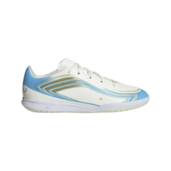 Adidas Patike za fudbal za dečake F50 Messi Club In J, KK1379, Belo-plave