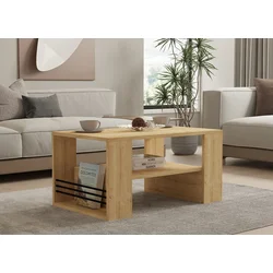Hanah Home Klub sto Iris 80x40x50cm Hrast