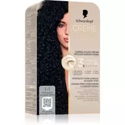 Schwarzkopf Farba za kosu Creme supreme,  1-1 cool black