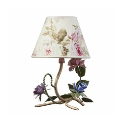 BRILAGI - Stona lampa ROMANCE 1xE14/40W/230V višebojna/bež/patina