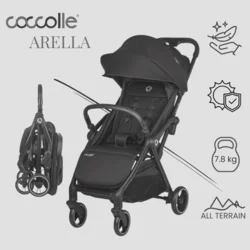Coccolle® Arella sportska kolica - Jet Black
