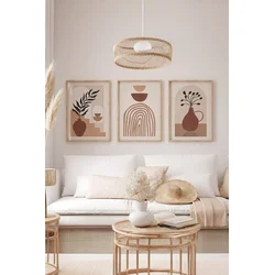 Wallity slika 3Dartsoho41, 3 dijela, 33 x 48 cm