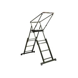 Lovska prenosna preža samostoječa aluminij - 130 cm