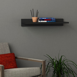 HANAH HOME Zidna polica Duz Anthracite