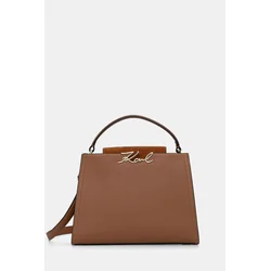 Usnjena torbica Karl Lagerfeld K/SIGNATURE