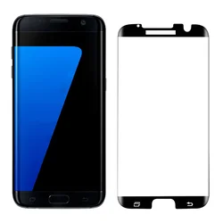 Zaštitno staklo za Samsung S7/ G930, Zakrivljeno, Mini verzija, Crno