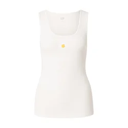 GAP Top rumena/bela