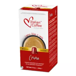 Italian Coffee Kapsule za kafu Espresso Crema, 100 kapsula