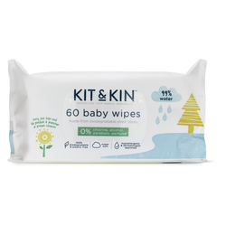Kit & Kin baby vlažne maramice 60 kom