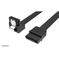 Akasa - Proslim kabel SATA 90° - 50 cm