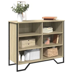 Komoda boja hrasta sonome 91x35,5x74,5 cm od konstruiranog drva