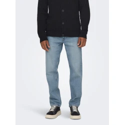 Only & Sons Kavbojke EDGE, modra