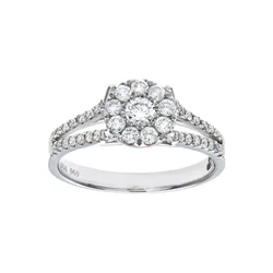 DIAMANT LETERNEL Prstan srebrna
