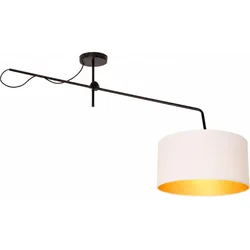 LED Podesivi plafonski luster VENICE 1xE27/60W/230V bela/zlatna