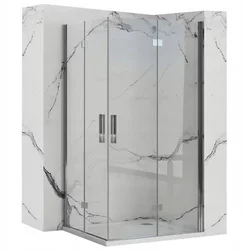 REA Tuš kabina Molier Chrome Double 90x90