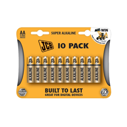 JCB-LR06-10B - 10 kom alkalnih AA baterija 1,5V