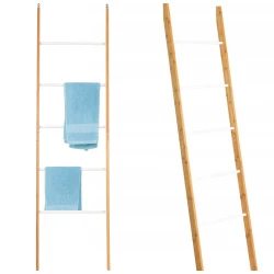 Lestevna polica polica BAMBUS HIGH STAND 186cm