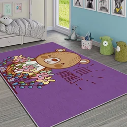 Conceptum Hypnose Tepih Hmi Kdc-59, Pravougaoni, 80 x 140 cm, Ljubičasti