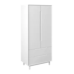 Bessagi Home omara Za Oblačila Marlo, Bela, Š. 100cm