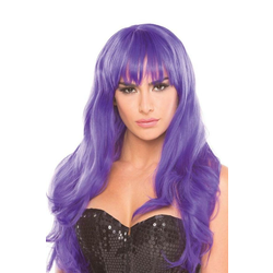 Bewicked Burlesque Wig Purple - ljubičasta perika sa šiškama