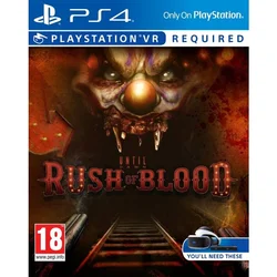 PS4 Until Dawn Rush of Blood VR