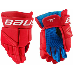 Bauer Rukavice za hokej S21 X YTH 8 Red