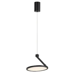 Rabalux Visilica Ovidia, Podesiva, LED, 20W, 3000K, Crna