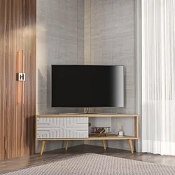 HANAH HOME TV polica Mora Sapphire Oak White