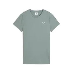 PUMA Majica kratak rukav ess elevated rib tee W