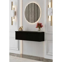Hanah Home komoda Mimosa 50, 50 cm, crna