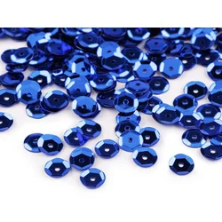 Lomljeni bleščice O6 mm - kraljevsko modra (50 g)