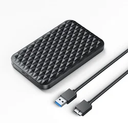 Orico Ohišje za disk 2520U3-V1 2,5 HDD/SSD USB Micro-B 5 Gb/s – črno