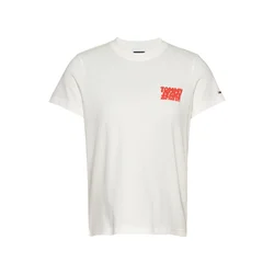 Tommy Jeans Majica naravno bela