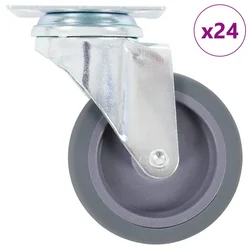Okretni kotačići 24 kom 75 mm