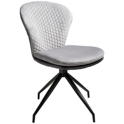 STOLICA crna, svetlosiva, tamnosiva metal, tekstil