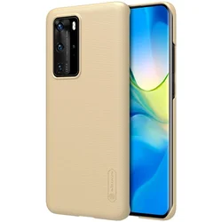 Maska Nillkin Scrub za Huawei P40 Pro zlatna