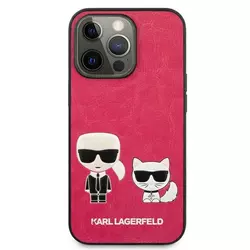 Karl Lagerfeld KLHCP13LPCUSKCP iPhone 13 Pro / 13 6,1 fushia hardcase Ikonik Karl  Choupette (KLHCP13LPCUSKCP)