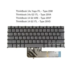 Lenovo tastatura za laptop ThinkBook 14 G2 ARE,14 G2 ITL,14 G4 IAP 14 G4 ABA pozadisnko osvetljenje ( 110446 )