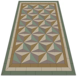 Decormat Podloga za teraso 3D trikotniki 80x120 cm
