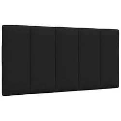 Jastuk za uzglavlje Hanko crni 100 cm od tkanine