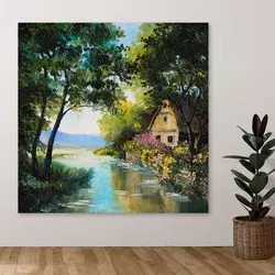 Wallity Slika DEV10707-140140, 140x140 cm