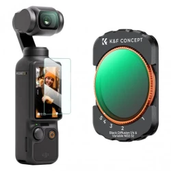 K&F 2pcs DJI Osmo Pocket 3 Filter Kit (ND2-32&1/4)
