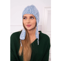 Kesi Womens long eared cap Jana K314 blue