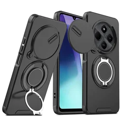Maska za telefon Xiaomi Redmi 14C/Redmi A4 CAMSHIELD RING STAND, Crna